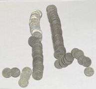 100 WWII Steel Cents