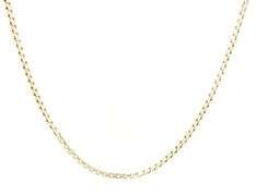 14kt Yellow gold box chain necklace