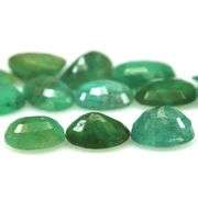 Heavy 10.71ct 13 piece Zambian Emerald set