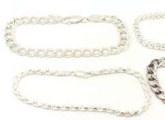 Group lot of Vintage 925 sterling silver bracelets