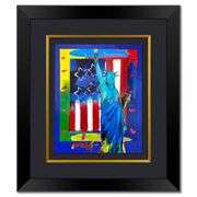 Full Liberty with Flag by Peter Max