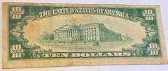 $10 1928 Gold Certificate