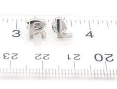 2 Pair of 925 sterling silver earrings