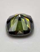 13.5 Ct. Ice Mint Green Rare Cushion Cut Fire Moissanite
