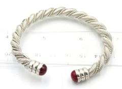Vintage 925 sterling silver group lot of 3 cuff bangles