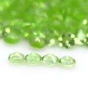 235 gemstones! 11.92ct untreated apple green Peridot set