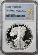 2023-W Silver Eagle Dollar NGC PF70 Ultra Cameo