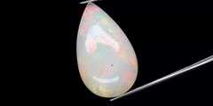 Ravishing 14.43ct snow white Yita Ridge Opal