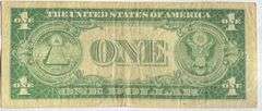 $1 1935A North Africa Silver Certificate