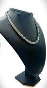 Huge Sparkling 61.5 Ctw VVS1 White E-F 61 Count Lab Simulated Diamond Tennis Necklace