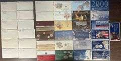 Huge Collection of 37 Different US Mint Sets 1968 to 2006