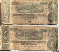 2 $10 Feb 17 1864 Series $10 CSA Notes