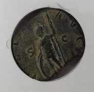 Roman Empire Valerian I, AD 253-260 / F NGC