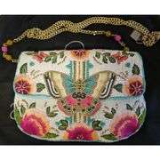 Butterfly Embroidery Handmade Shoulder Bag