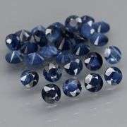 Excellent 3.99ct denim blue Sapphire set