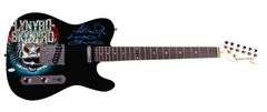 Lynyrd Skynyrd Artimus Pyle Autographed Photo Graphics Guitar Exact Proof ACOA
