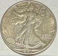 1947 D Error Slider Half