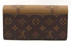 Louis Vuitton Sarah Monogram Reverse & Monogram Canvas Wallet