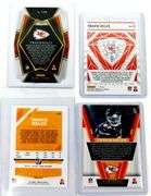 4 Travis Kelce Football Cards