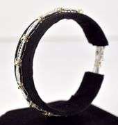 Fantastic 10K White and Yellow Gold Diamond Bracelet