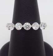 1.50CTW Shared Prong Seven Stone Diamond Band