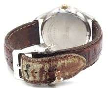 Seiko Solar day date quartz watch
