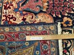 Exquisite Persian Kashmar Masterpiece 8x11