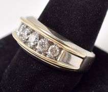 Incredible Approx. 0.50CTW Men's Diamond Ring in 10K Yellow Gold
