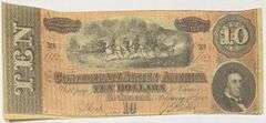 $10 Feb 17 1864 Series $10 CSA Note