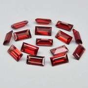 Heavy 6.97ct 15 piece Mozambique Garnet set