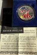 1999 US Enameled Silver Eagle
