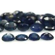 Glistening 10.05ct deep blue Sapphire set