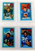 Lot of 4 1971 XO Graph Football Cards