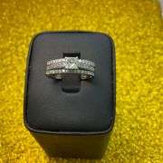 CERTIFIED 18K WHITE GOLD DIAMOND RING