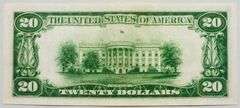 Superb Crisp 1934 $20 Federal Reserve Note Kansas City!