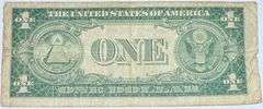 $1 North Africa Emergency Issue Silver Certificate
