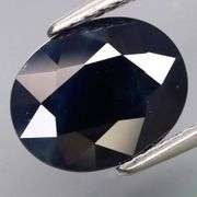 Real 3.10ct HEATED ONLY midnight blue Sapphire