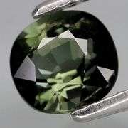 Rich pine green 1ct oval cut Tourmaline
