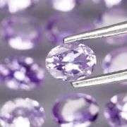 Tremendous 3.21ct unheated Tanzanite set