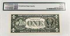 Superb Crisp 1988 $1 Note Cleveland Repeater Serial Number 32063206 PMG 65!