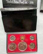 US Black Box Proof Set Lot 1973-1980.
