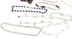 Group lot of 14 Vintage 925 sterling silver bracelets