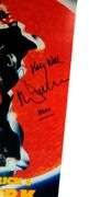 Malcolm McDowell Autographed 22x32 Clockwork Orange Poster Viddy Well Alex ACOA
