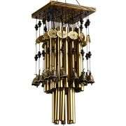 Wind Chimes 24 Copper Tubes & 16 Bells