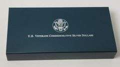 1994 Set U.S. Veterans Silver $1, 3 Coins Proof