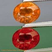 Color shifting! Orange to red! 1.14ct collectors Tourmaline!