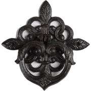 Cast Iron European Petal Leaf Door Knocker