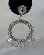 A Very Sexy Fashion Design Hoop Earrings