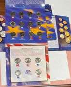 2 The 50 State Quarters & Euro Coin Collections