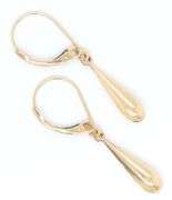 14kt Yellow gold dangle earrings